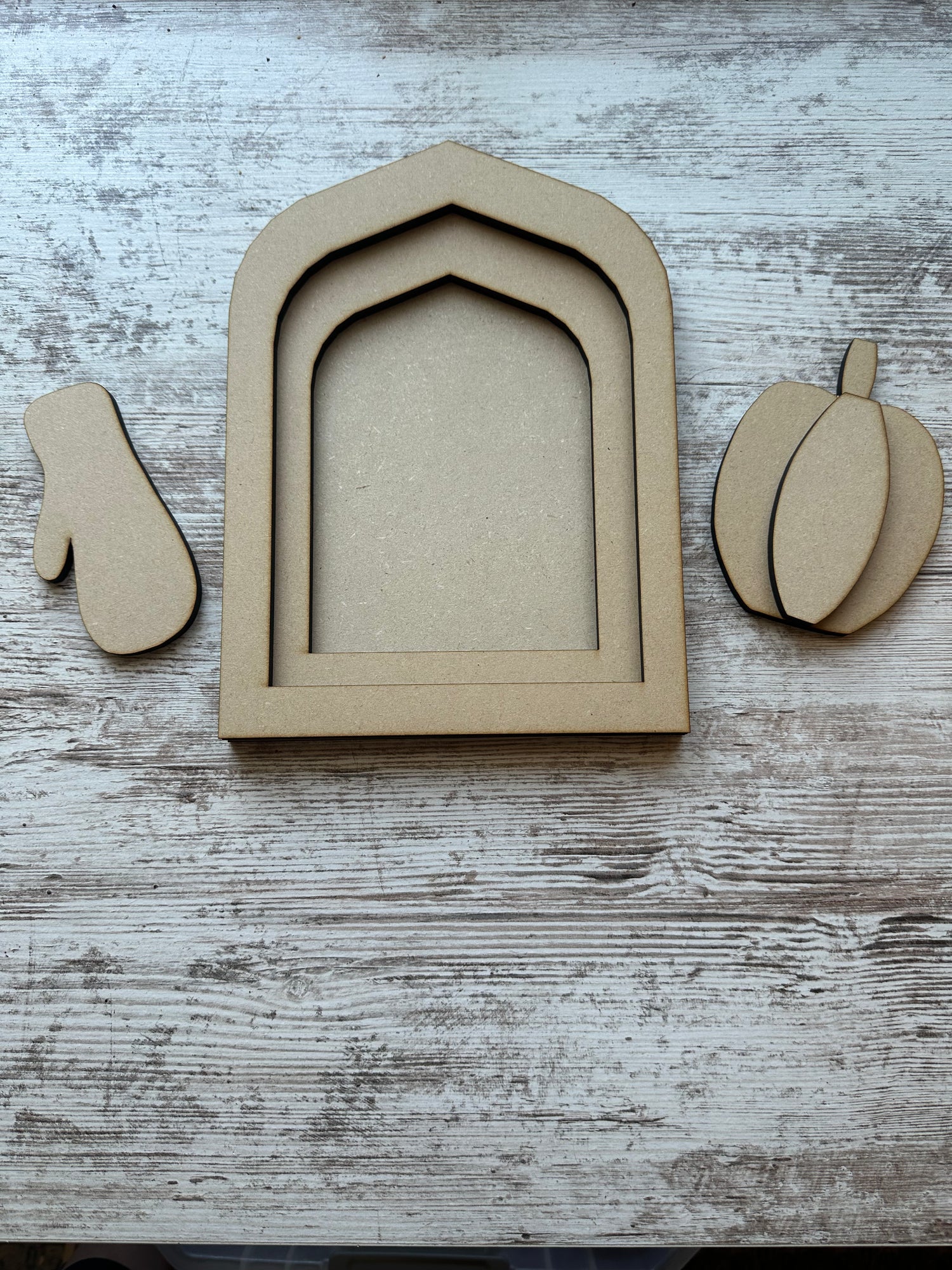 Three layer surfaces/frames
