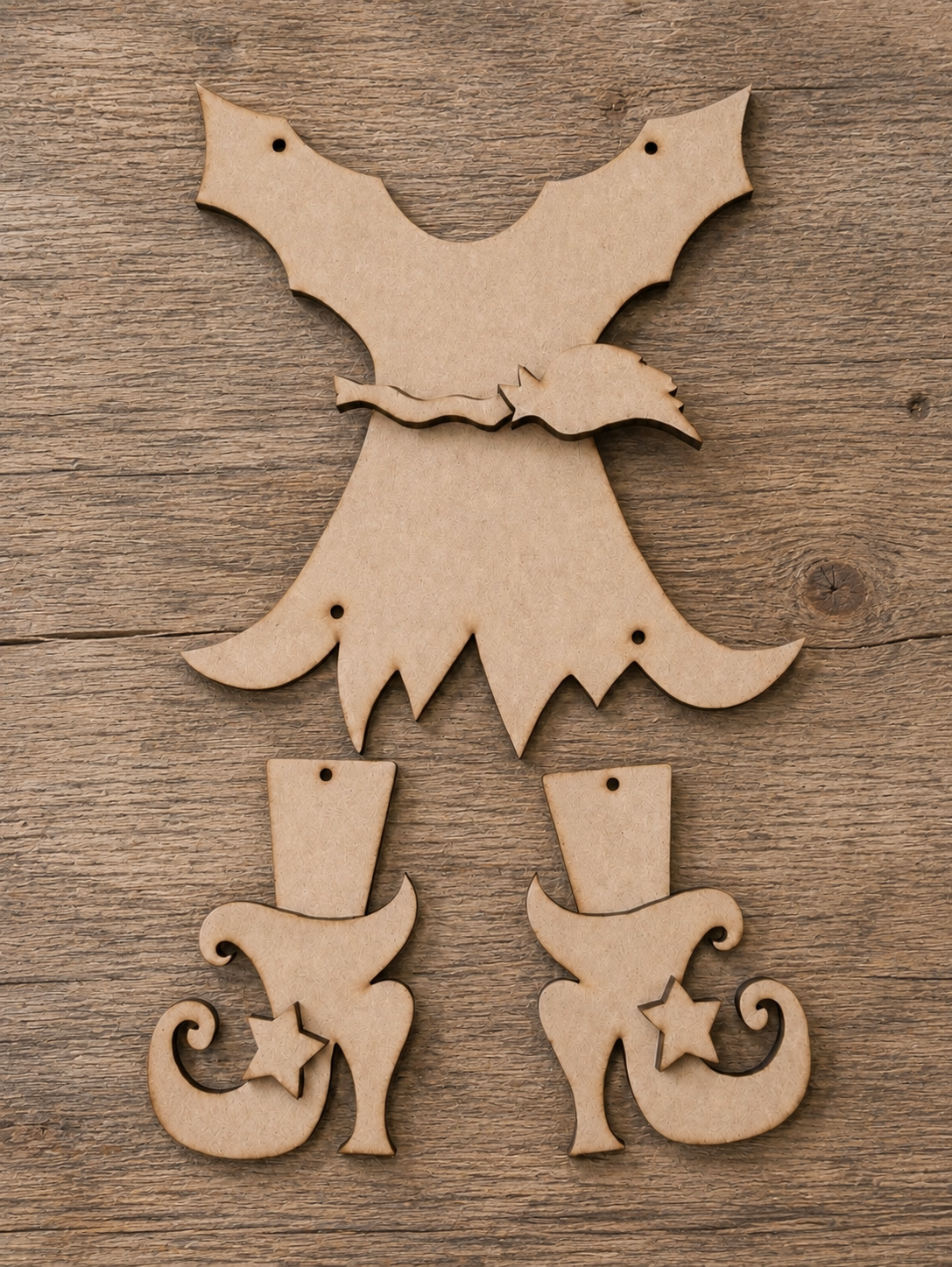 Hanging witch bat dress