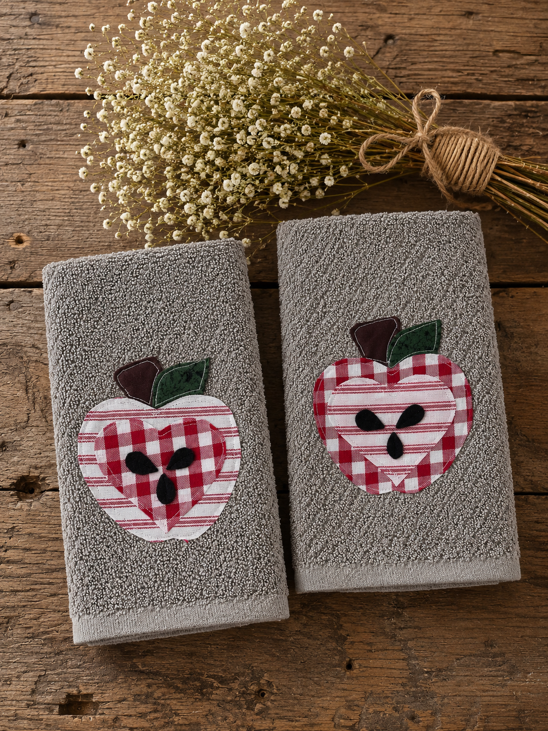 Sweet Apple Decorative towel set