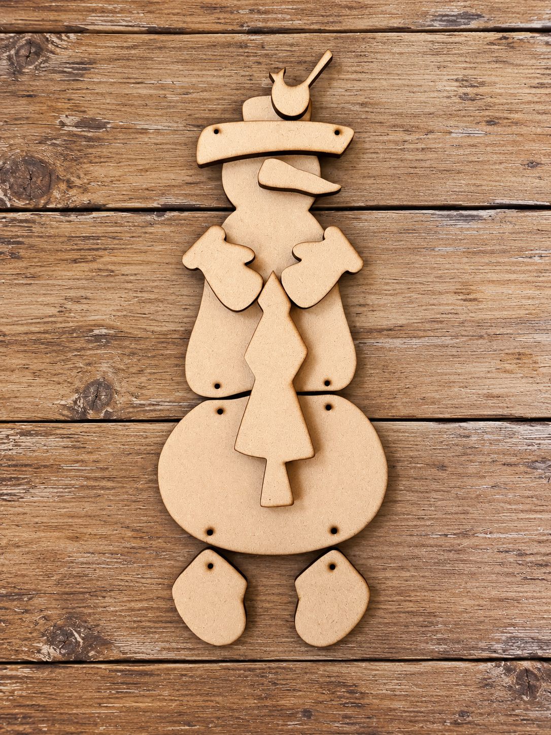 Snowman with tree hanger