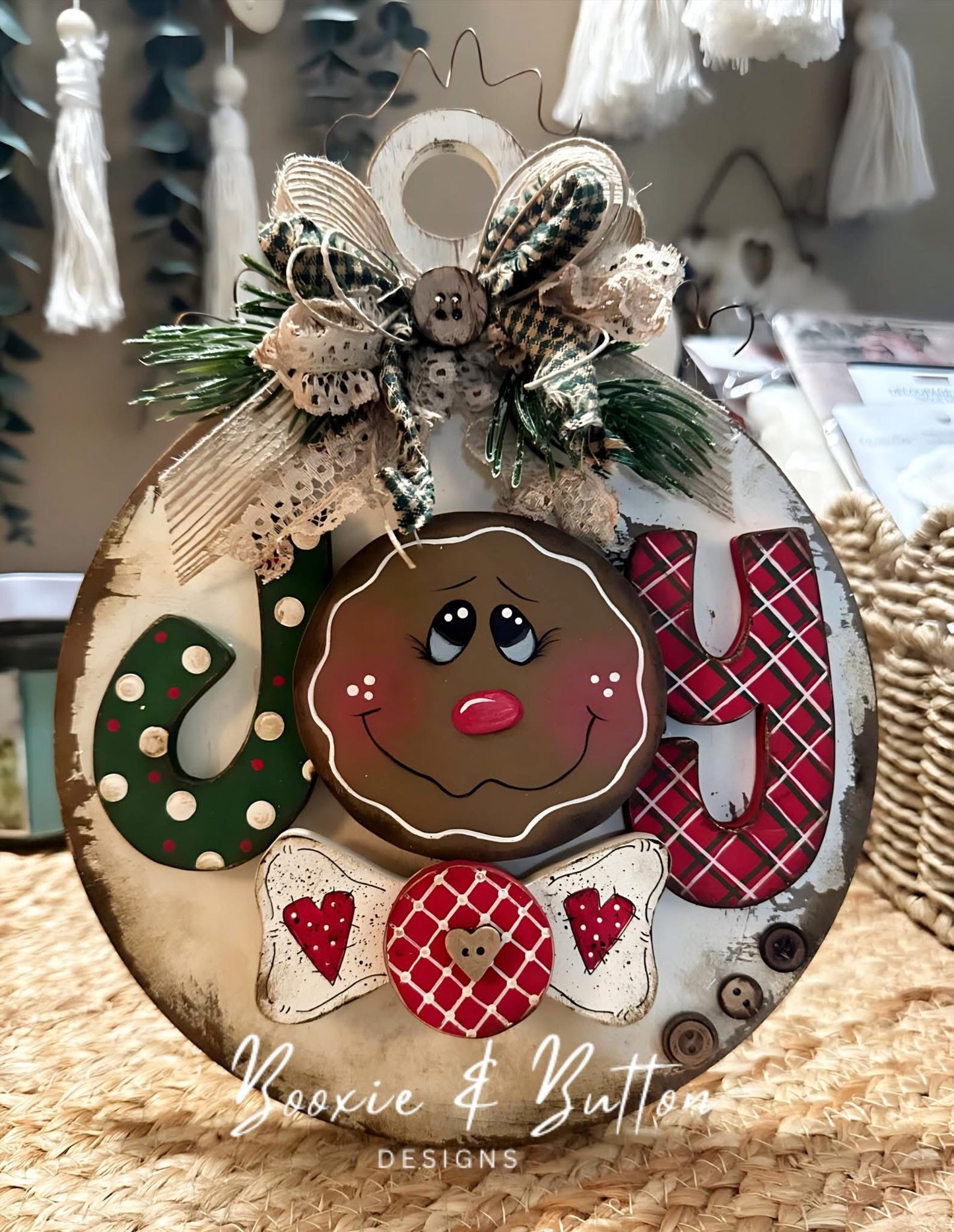 Large "Joy" ornament kit