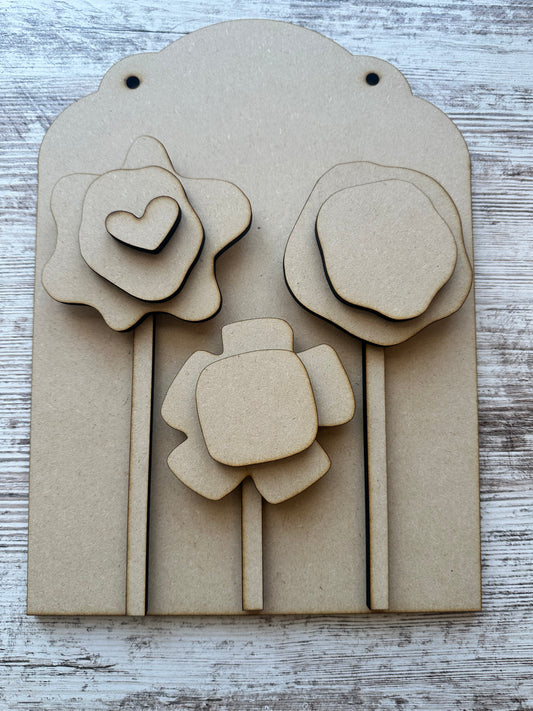 Wonky flower batch on board