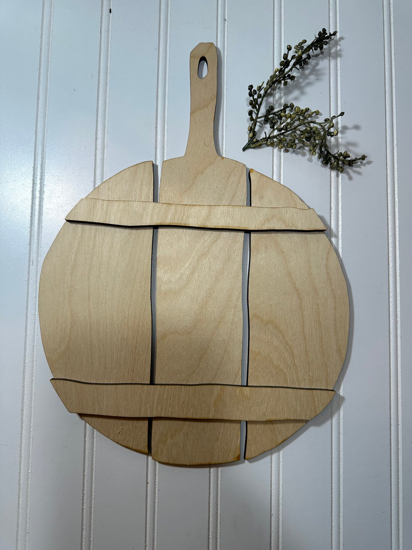 Cutting board with slats