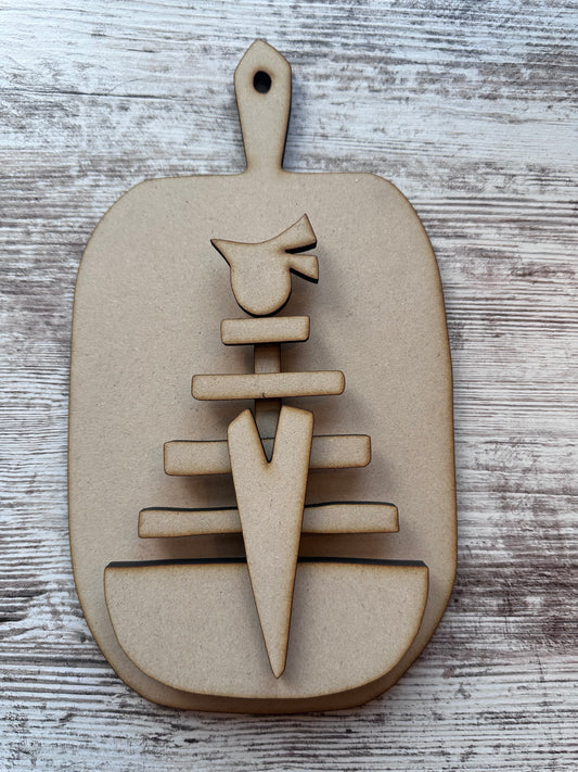 Bird with Tree and Heart