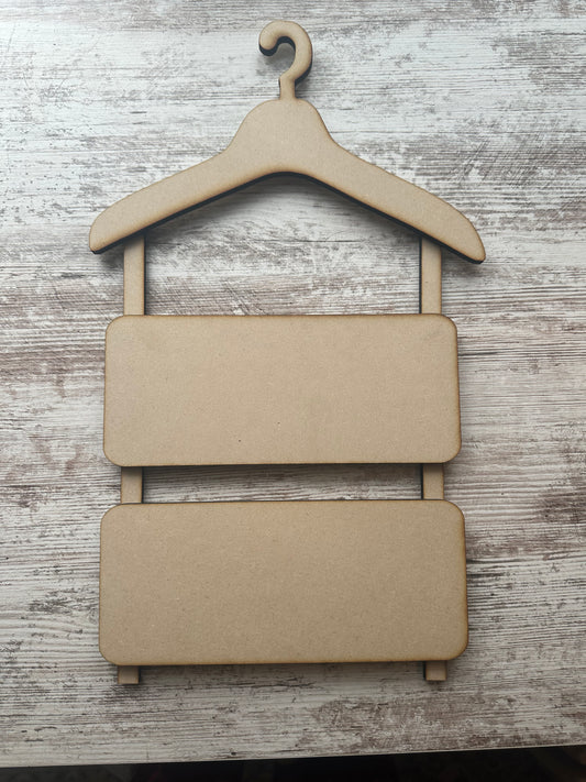 Decorative Laundry hanger style "A"