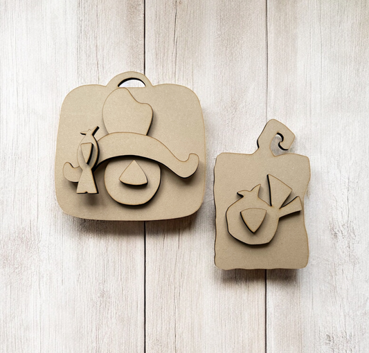 Scarecrow and crow board Kit