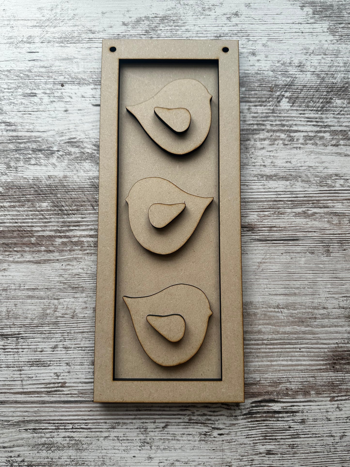 Trio bird hanger