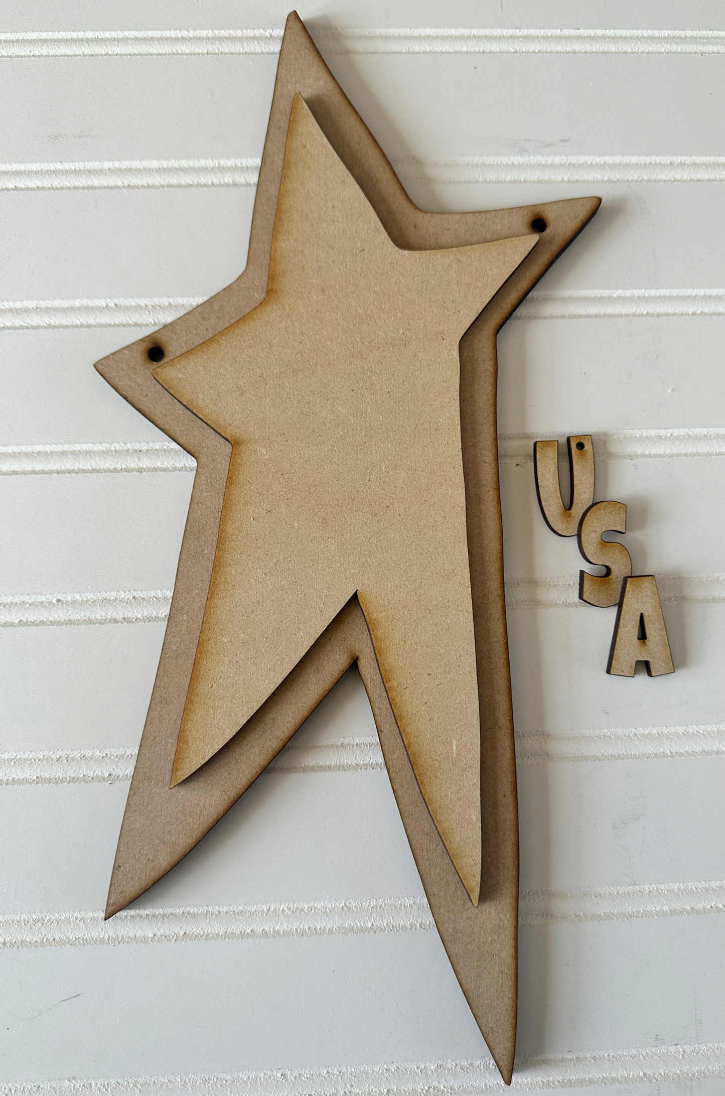 Hanging primitive Star USA