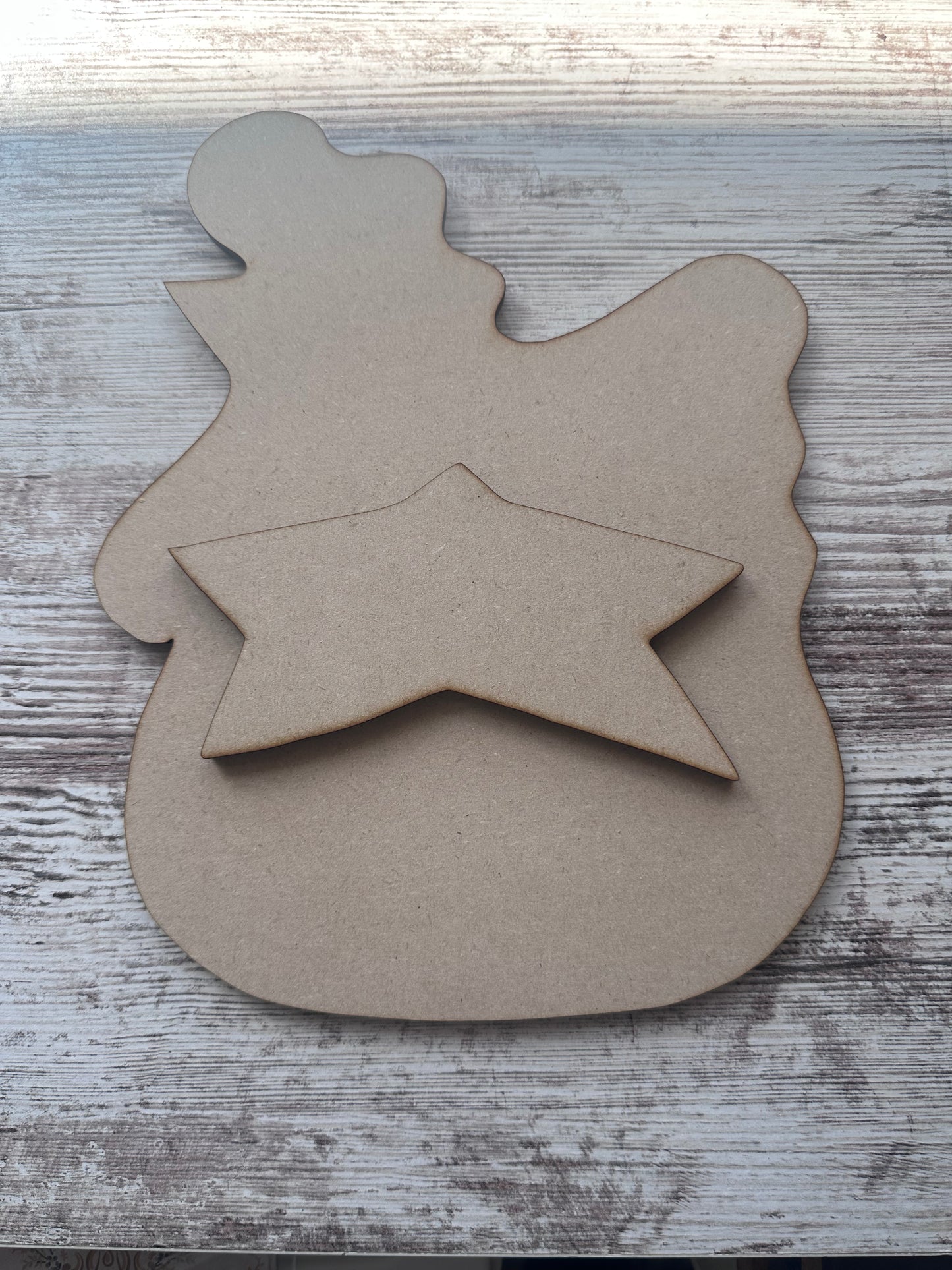 Hen with wonky star