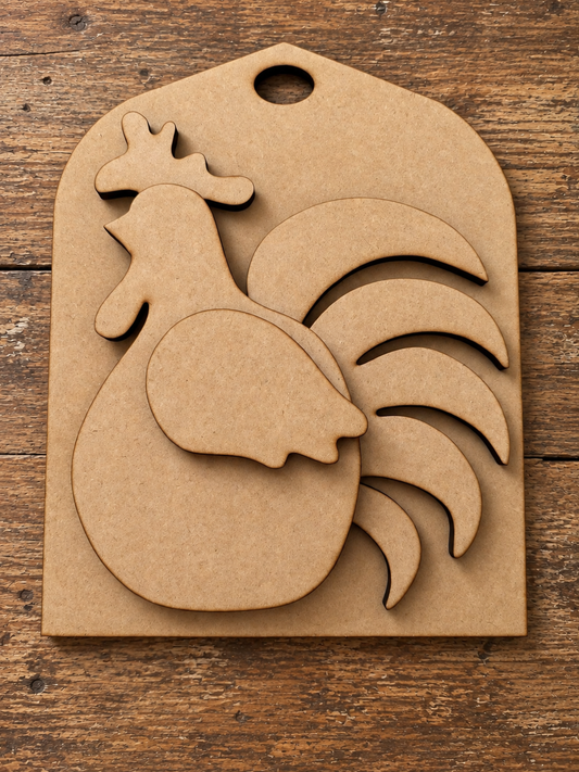 Rooster friend on board