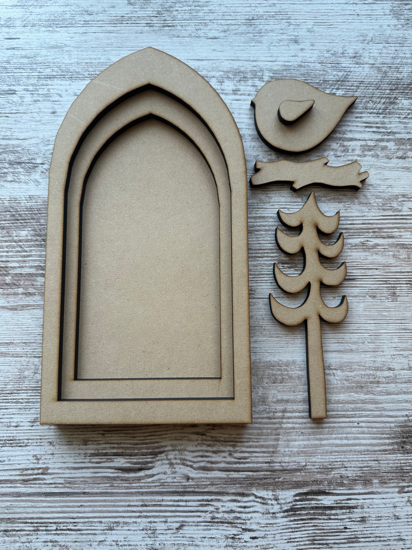 Three layer frame/surface kit "C"