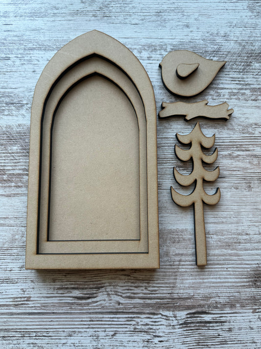 Three layer frame/surface kit "C"