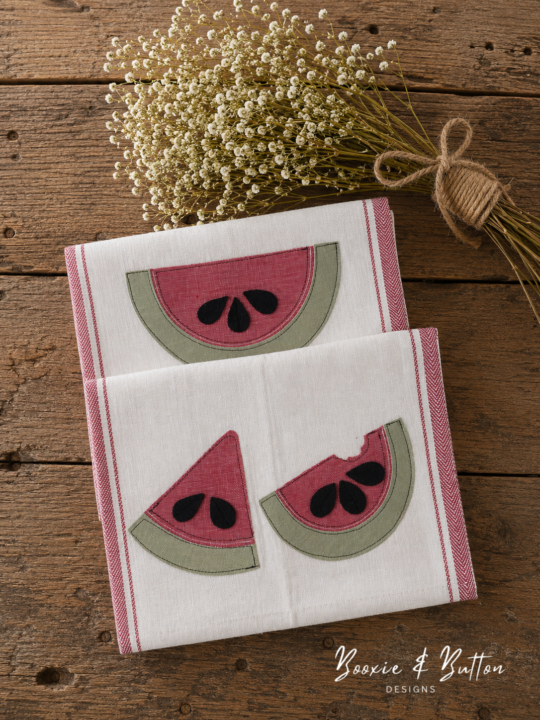 Watermelon decorative kitchen towel set