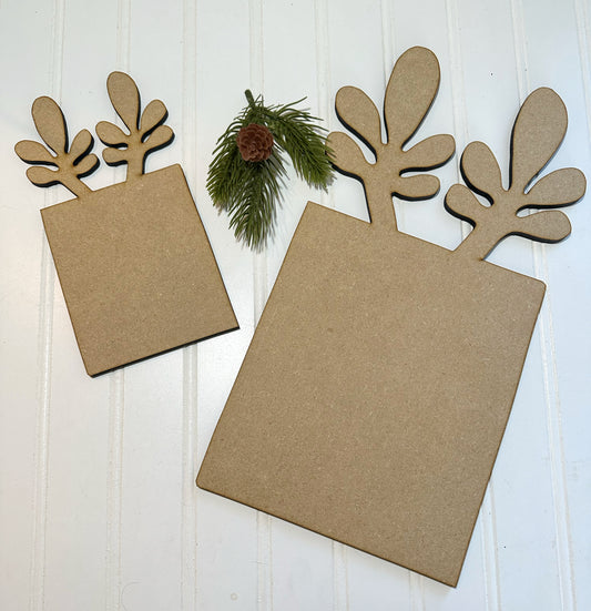 Reindeer Cutting Board Kit