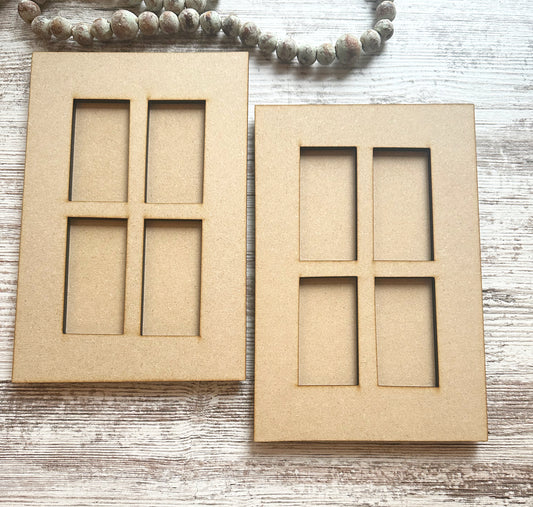 Small Window Frame Kit Wood Kits – Page 2 – Booxie & Button Designs